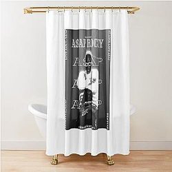 Asap Rocky Black Art Shower Curtain