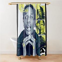 ASAP Rocky Yellow Aesthetic Art Shower Curtain
