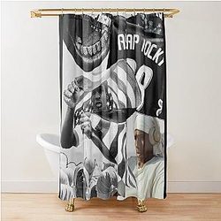 ASAP Rocky Collage Art Shower Curtain