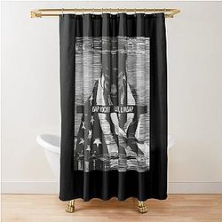 Long Live ASAP Rocky Illustration Shower Curtain