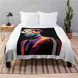 Asap Rocky Pop Throw Blanket