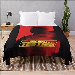 Testing by ASAP Rocky Throw Blanket