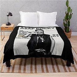 Asap Rocky Throw Blanket