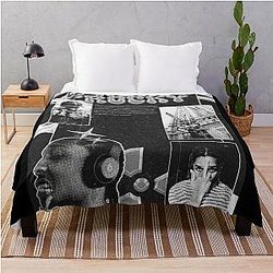 ASAP Rocky Aesthetic Art Throw Blanket