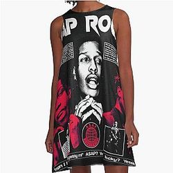 Asap Rocky Poster A-Line Dress
