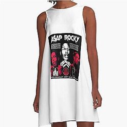 Asap Rocky Art A-Line Dress