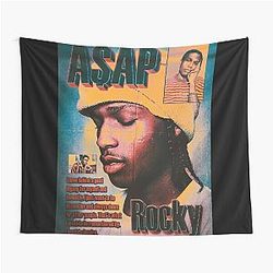 Asap Rocky Coloured Art Tapestry