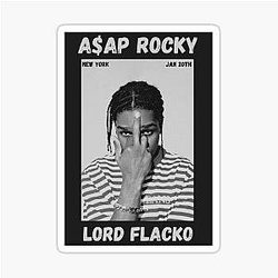 ASAP Rocky Lord Flacco Art Sticker