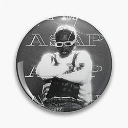 Asap Rocky Black Art Pin