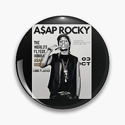 Asap Rocky Poster Pin