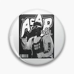 Asap Rocky Cartoon Art Pin