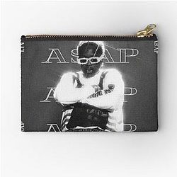 Asap Rocky Black Art Zipper Pouch