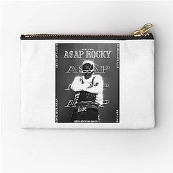 Asap Rocky Black Art Zipper Pouch