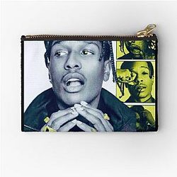 ASAP Rocky Yellow Aesthetic Art Zipper Pouch