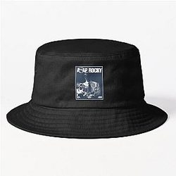 Asap Rocky Retro Hip Hop Poster Bucket Hat