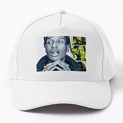 ASAP Rocky Yellow Aesthetic Art Baseball Cap