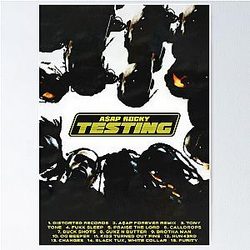 ASAP Rocky - Testing Poster