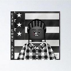 ASAP Rocky LEGO Poster