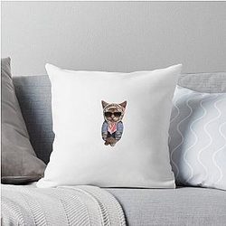 ASAP Rocky Cat Throw Pillow