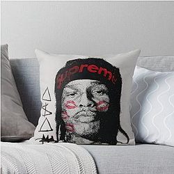 Asap Rocky Throw Pillow