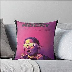A$AP Rocky Art Throw Pillow
