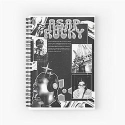 Asap Rocky Aesthetic Spiral Notebook