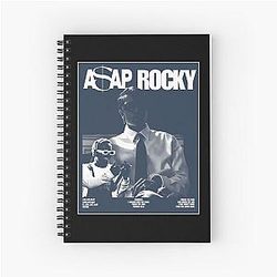 Asap Rocky Retro Hip Hop Notebook