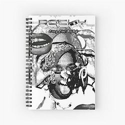 Asap Rockys Spiral Notebook