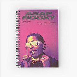 Asap Rocky Spiral Notebook