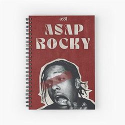 ASAP Rocky Spiral Notebook