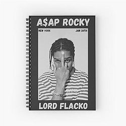 ASAP Rocky Lord Flacco Spiral Notebook