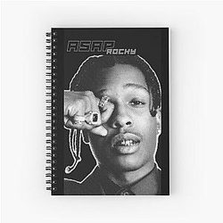 ASAP Rocky Vintage Spiral Notebook