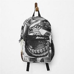 Asap Rocky Collage Art Backpack