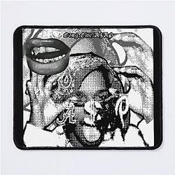 Asap Rocky Collage Art Mouse Pad