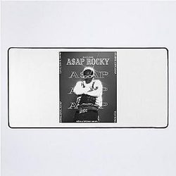 Asap Rocky Black Art Desk Mat