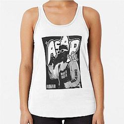 Asap Rocky Cartoon Racerback Tank Top