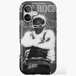 Asap Rocky Black Art iPhone Tough Case