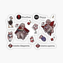 Hello, darling - Stickerpack (21x15 cm 8.5x5.5 in) - Astarion approved Sticker