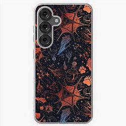 Bethesda Game 3 Pattern Astarion Shadowheart Druid Potion Netherstone Worm Parasite DnD Gaming Samsung Galaxy Soft Case
