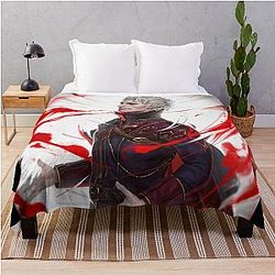 Astarion Blood Throw Blanket