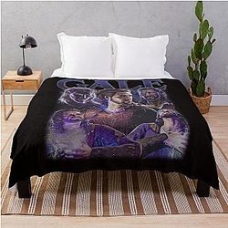 Retro Astarion Baldur's Gate 3 Vintage Blanket