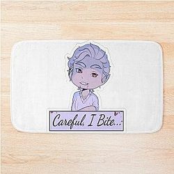 Astarion Careful I Bite Bath Mat