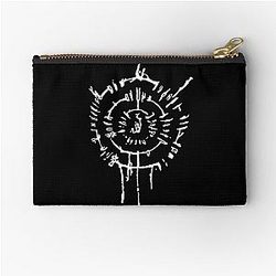 Astarion White Zipper Pouch