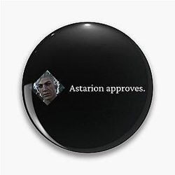 Astarion Approves Pin