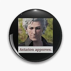 Astarion Approves Pin