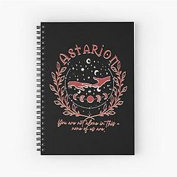 Astarion Baldur's Gate Spiral Notebook