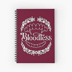 Astarion Bloodless Ornate Design Spiral Notebook
