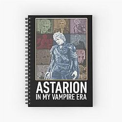 Astarion in My Vampire: The Masquerade - Sw spindle Notebook