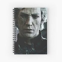 Astarion Baldur's Gate 3 Spiral Notebook