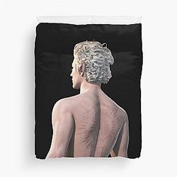 Horniest Vamp Ever Shirtless Astarion Baldurs Gate 3 Duvet Cover